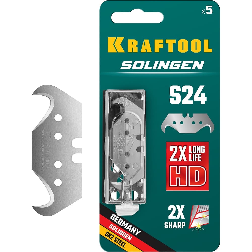 Крюковидные лезвия для технических ножей KRAFTOOL 09643-S5_z02